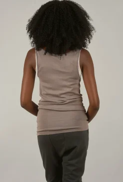 Online Evie Lou Organic Long Tank, Wet Cement