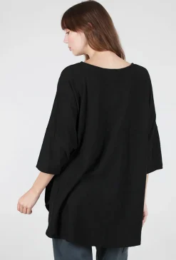 Outlet Evie Lou Oversized Lcj Pullover, Black