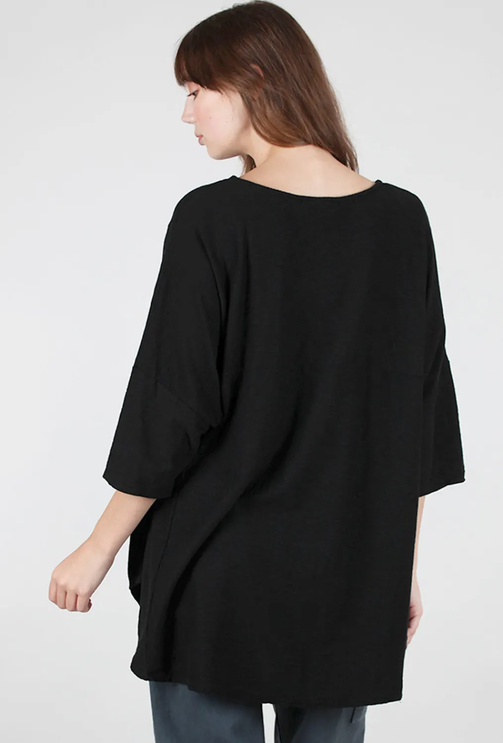 Outlet Evie Lou Oversized Lcj Pullover, Black