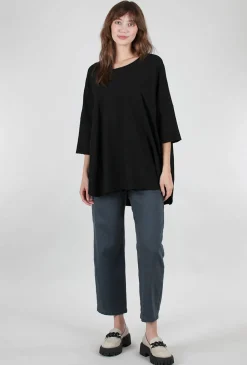 Outlet Evie Lou Oversized Lcj Pullover, Black