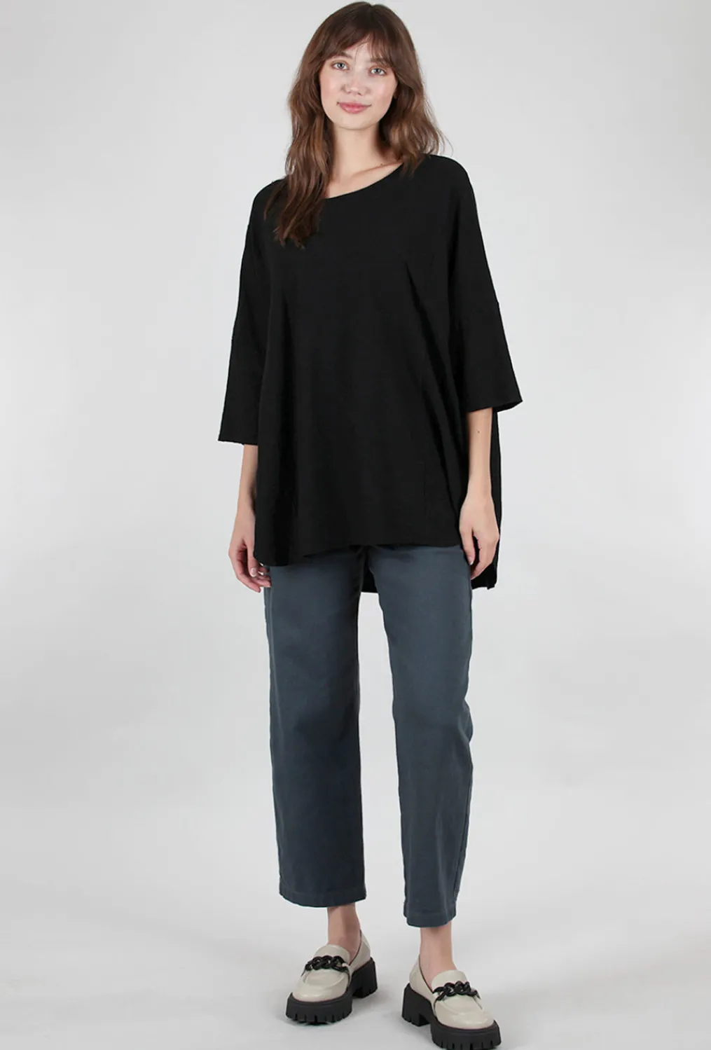 Outlet Evie Lou Oversized Lcj Pullover, Black