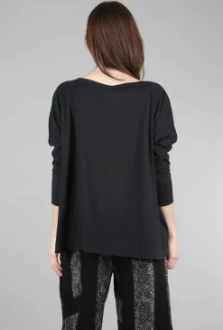 Store Evie Lou Oz Graphic Tee, Black/Gray