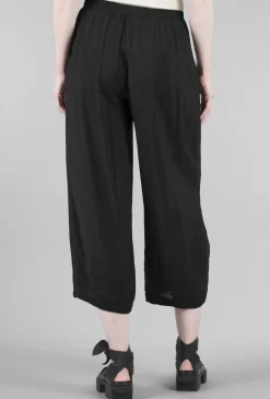 Best Sale Evie Lou Parachute Darted Pants, Black