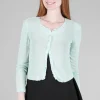 Fashion Evie Lou Peached Knit Cardie, Mente