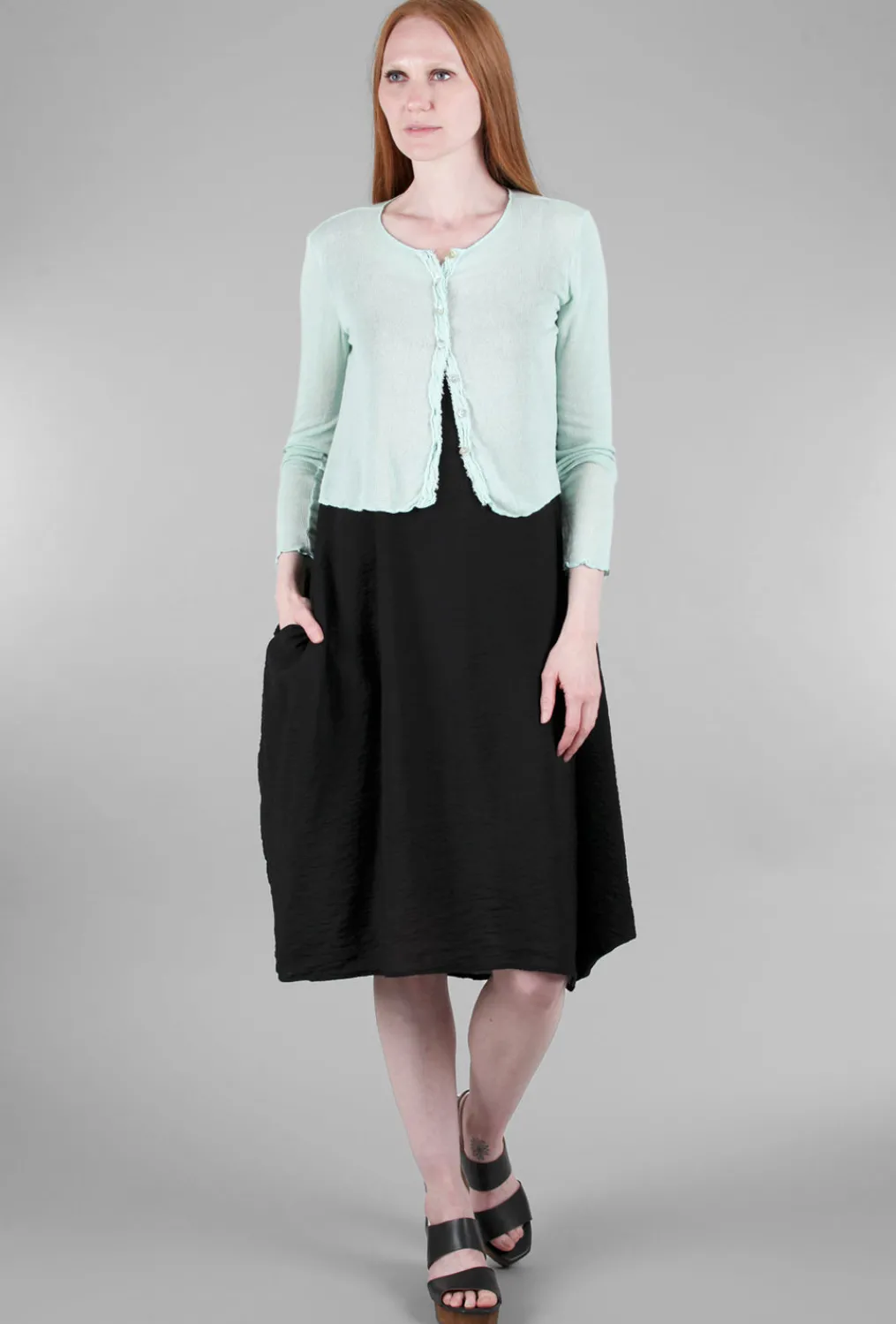 Fashion Evie Lou Peached Knit Cardie, Mente