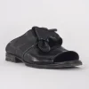 Online Evie Lou Peeptoe Aviator Slip-On, Anthracite