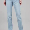 Online Evie Lou Peri Straight Denim, Yacht Blue