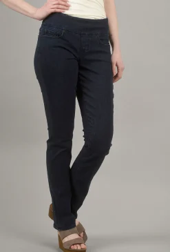 Flash Sale Evie Lou Peri Straight Stretch Denim, Ink