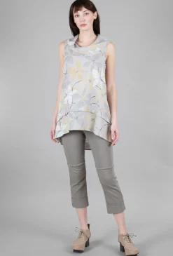 Shop Evie Lou Petal Sleeveless Tunic, Dove