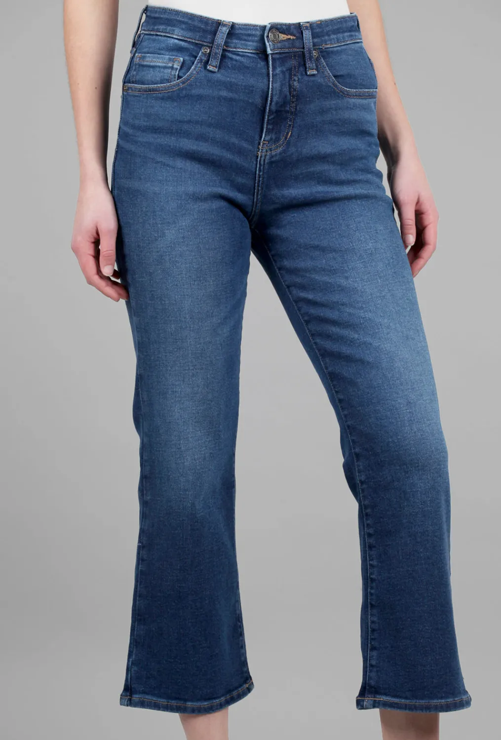 Outlet Evie Lou Phoebe Cropped Bootcut, Persian Blue