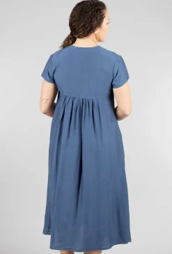 Online Evie Lou Pleat Bodice Lady Dress, Blue