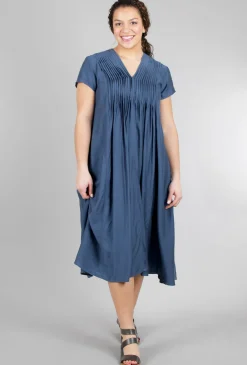 Online Evie Lou Pleat Bodice Lady Dress, Blue