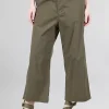 Hot Evie Lou Poli Slouch Trouser, Verde