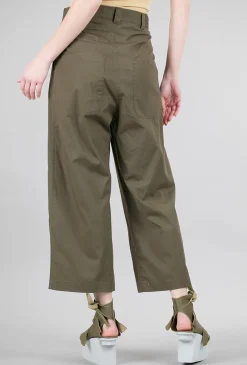 Hot Evie Lou Poli Slouch Trouser, Verde