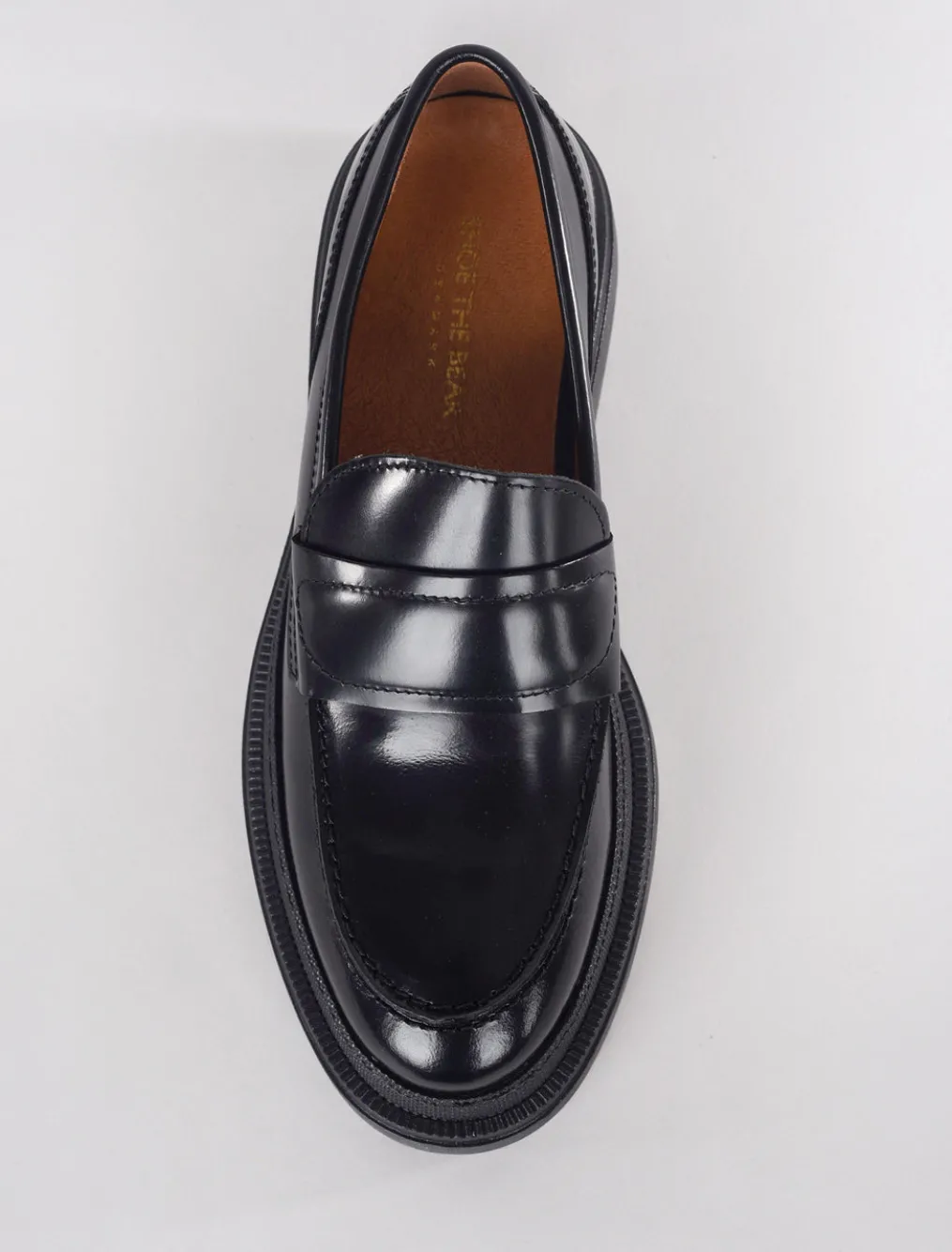 Best Evie Lou Polido High Shine Loafer, Black