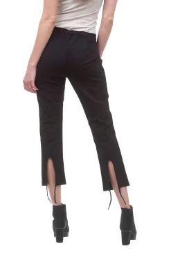 Clearance Evie Lou Ponte Kick Pant, Black