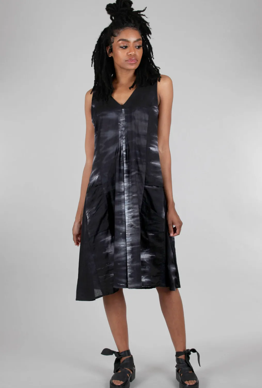 Fashion Evie Lou Poppie Dress, Morocco Black