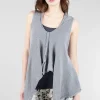 Cheap Evie Lou Rana Swing Vest, Gray