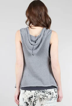 Cheap Evie Lou Rana Swing Vest, Gray