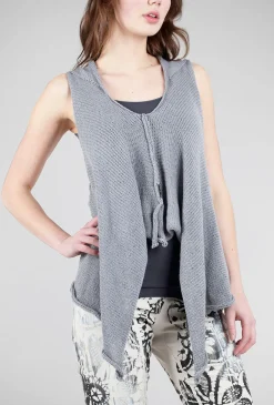 Cheap Evie Lou Rana Swing Vest, Gray