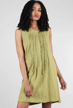 Cheap Evie Lou Raw Ruffle Shift Dress, Cactus