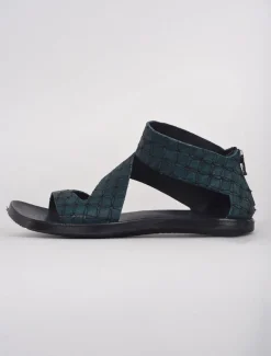 Online Evie Lou Rock Sandals, Teal