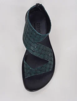 Online Evie Lou Rock Sandals, Teal