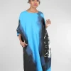 New Evie Lou Rothko Adjacent Dress, Cobalt