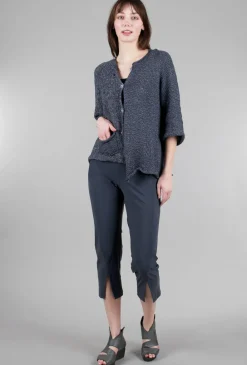 Online Evie Lou Rs High-Low Cardie, Navy Sansa