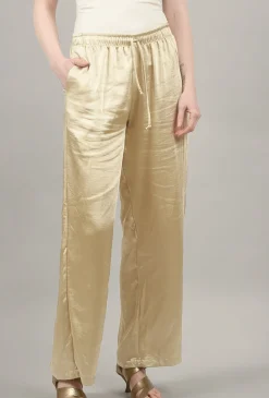 Best Sale Evie Lou Sateen Pj Pants, Sand