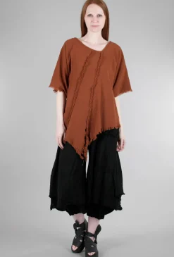 Best Sale Evie Lou Shaggy Top, Cinnamon