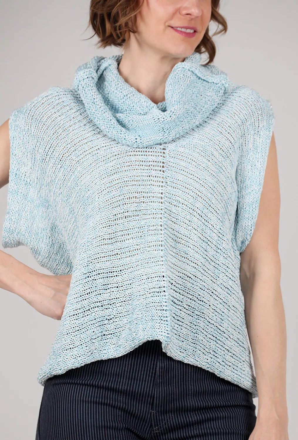 Online Evie Lou Shy Turtle Pullover, Light Blue