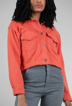 Fashion Evie Lou Sledgehammer Jacket, Electric Red