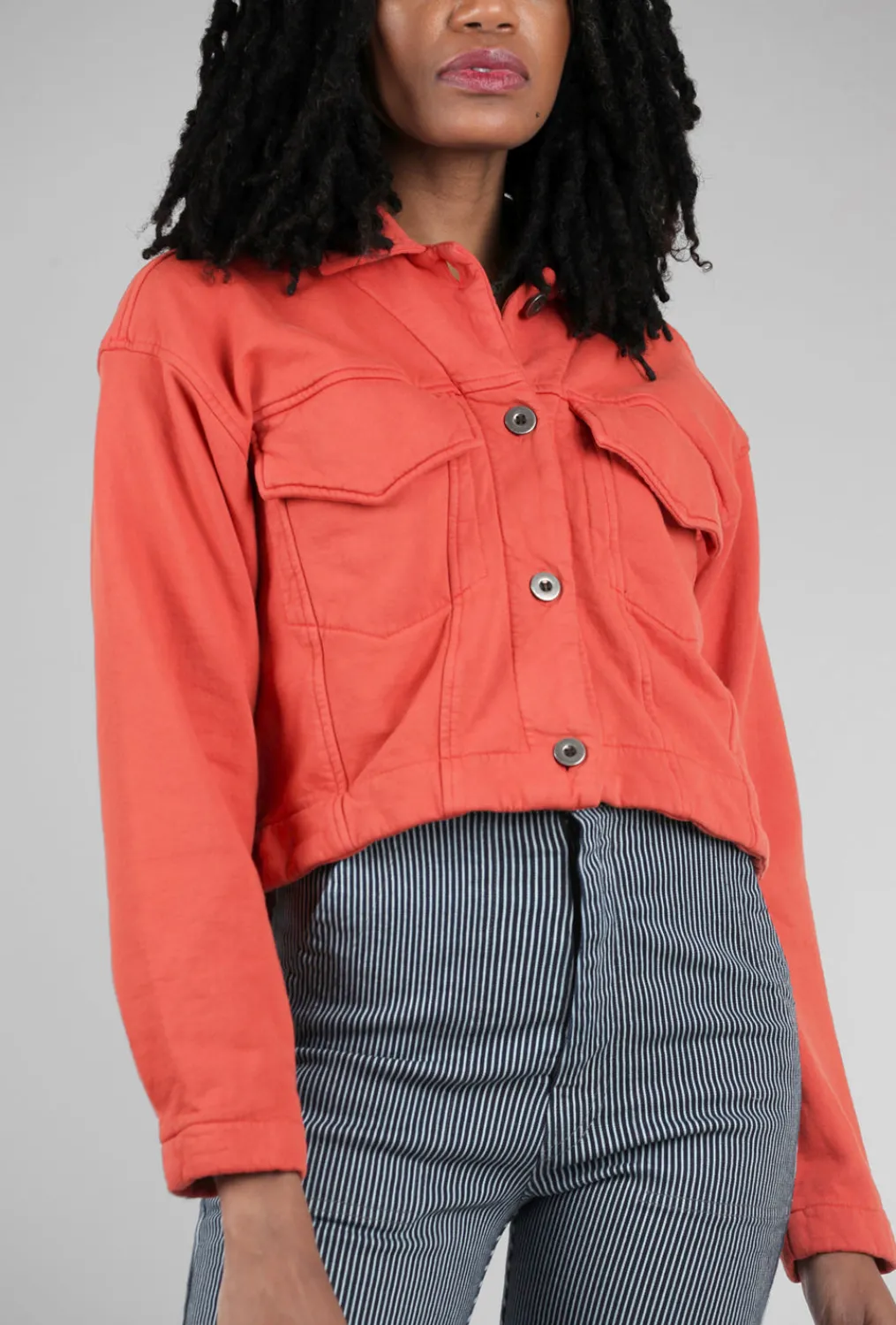 Fashion Evie Lou Sledgehammer Jacket, Electric Red
