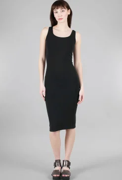 Best Evie Lou Slim Jersey Slipdress, Black