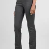 Sale Evie Lou Slim Ponte Trouser, Charcoal