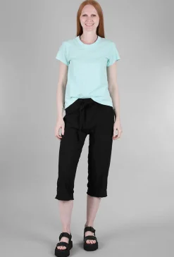 Outlet Evie Lou Slim-Fit Shrunken Crew, Bubbles Mint