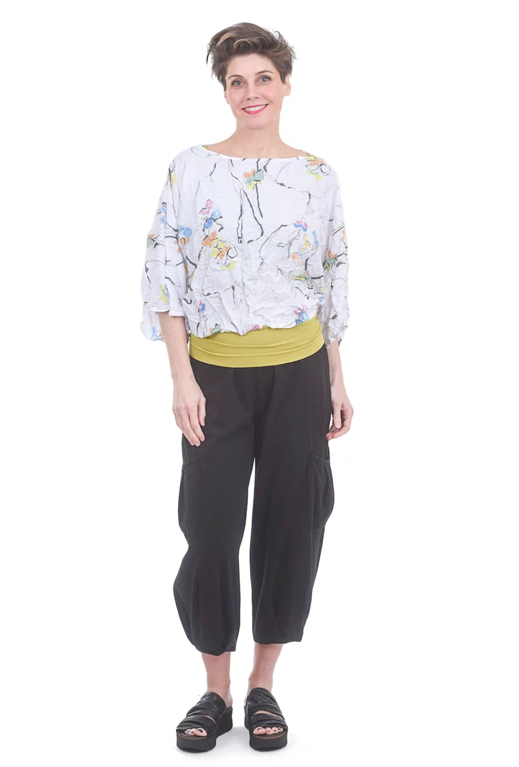 Store Evie Lou Smooth Tank, Chartreuse