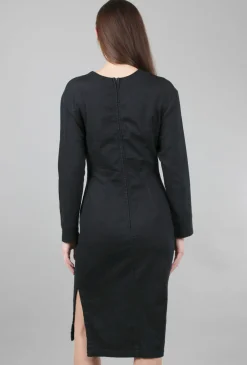 Discount Evie Lou Soft Rock Dress, Dark Olive