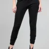 Clearance Evie Lou Soft Track Pant, Black