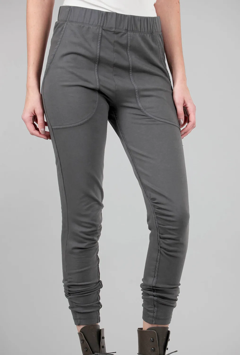 Shop Evie Lou Soft Track Pant, Graphite