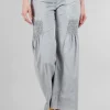 Best Evie Lou Sprightly Wide Leg Pant, Cotton Gray
