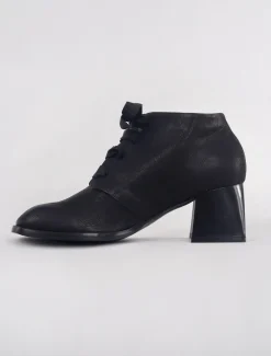 New Evie Lou Square Signora Shoe, Black