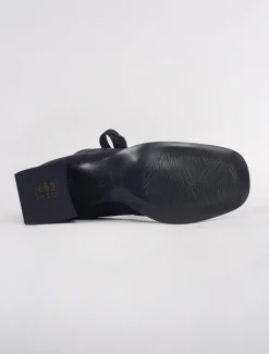 New Evie Lou Square Signora Shoe, Black