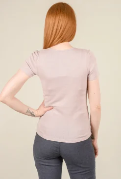 Store Evie Lou S/S Crewneck Tee, Lavender