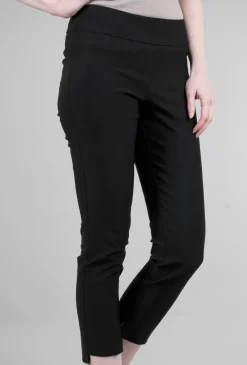 Flash Sale Evie Lou Step Hem Ankle Pant, Black