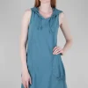 Flash Sale Evie Lou Sumi Hooded Tank Dress, Sapphire
