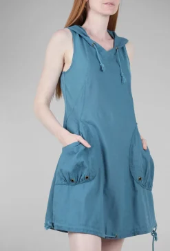 Flash Sale Evie Lou Sumi Hooded Tank Dress, Sapphire