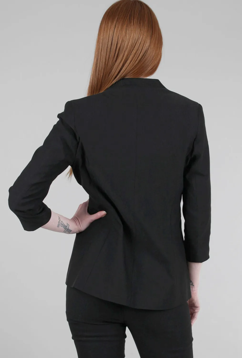 Cheap Evie Lou Tailored Jacket Cardie, Black