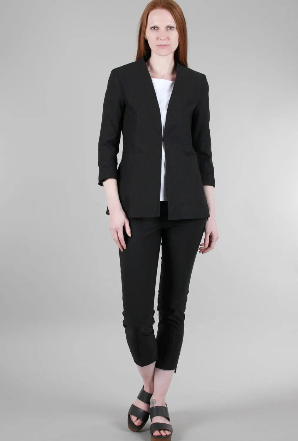 Cheap Evie Lou Tailored Jacket Cardie, Black